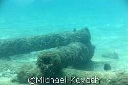 Canon off the beach at Lauderdale by the Sea by Michael Kovach 